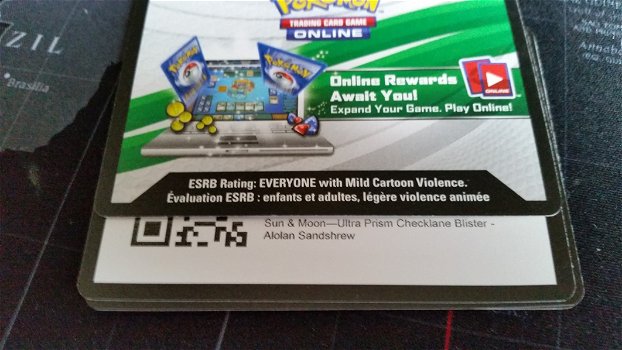 S&M ULTRA PRISM CHECKLANE BLISTER ONLINE CODES (alolan sandshrew) - 0