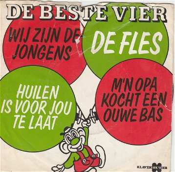 De Beste vier : Vier Nederlandse toppers EP (De Fles e.a.) - 0
