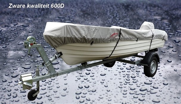 Afdekzeil voor uw boot ZWARE Kwaliteit 100% Waterdicht - 1