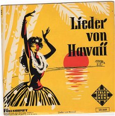 Die Kihula-Hawaiians  Und Goldy Und Peter De Vries ‎– Lieder Von Hawaii (1956)