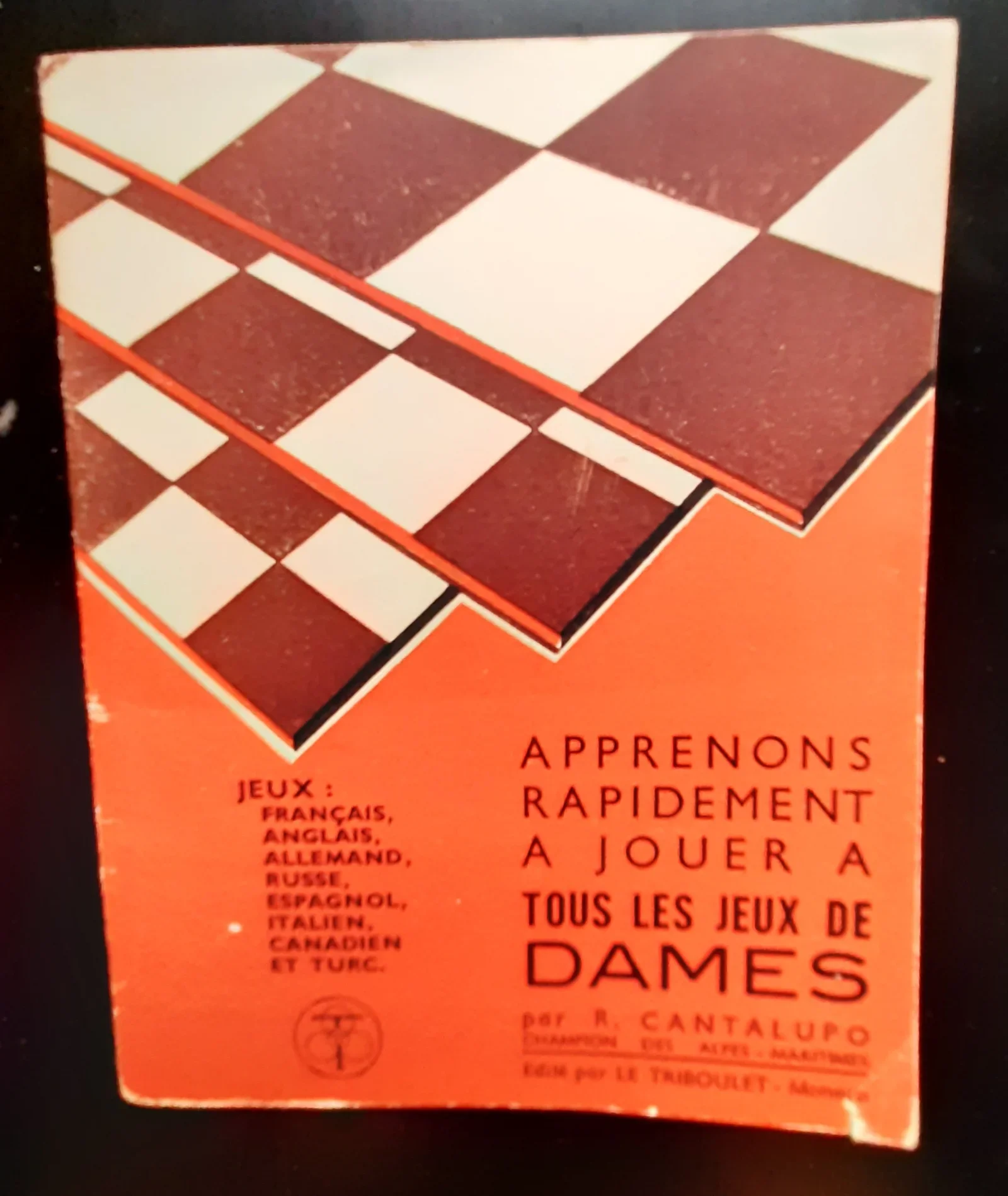 Apprenons rapidement a joer s tous les jeux de dames - nr. 1