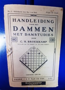 Handleiding voor het dammen met damstudies