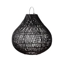 Prachtige Boho Hanglamp in het zwart 