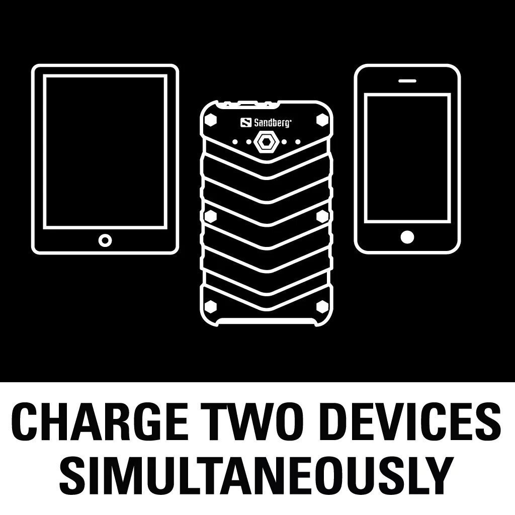 Survivor Powerbank 20100 ultieme back-up accu mobiele telefoons en andere mobiele USB-apparaten - Afbeelding 8