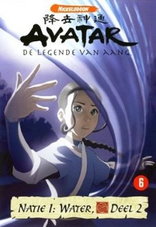 Avatar: De Legende Van Aang – Natie 1: Water (DVD) Deel 2 Nieuw Nickelodeon  