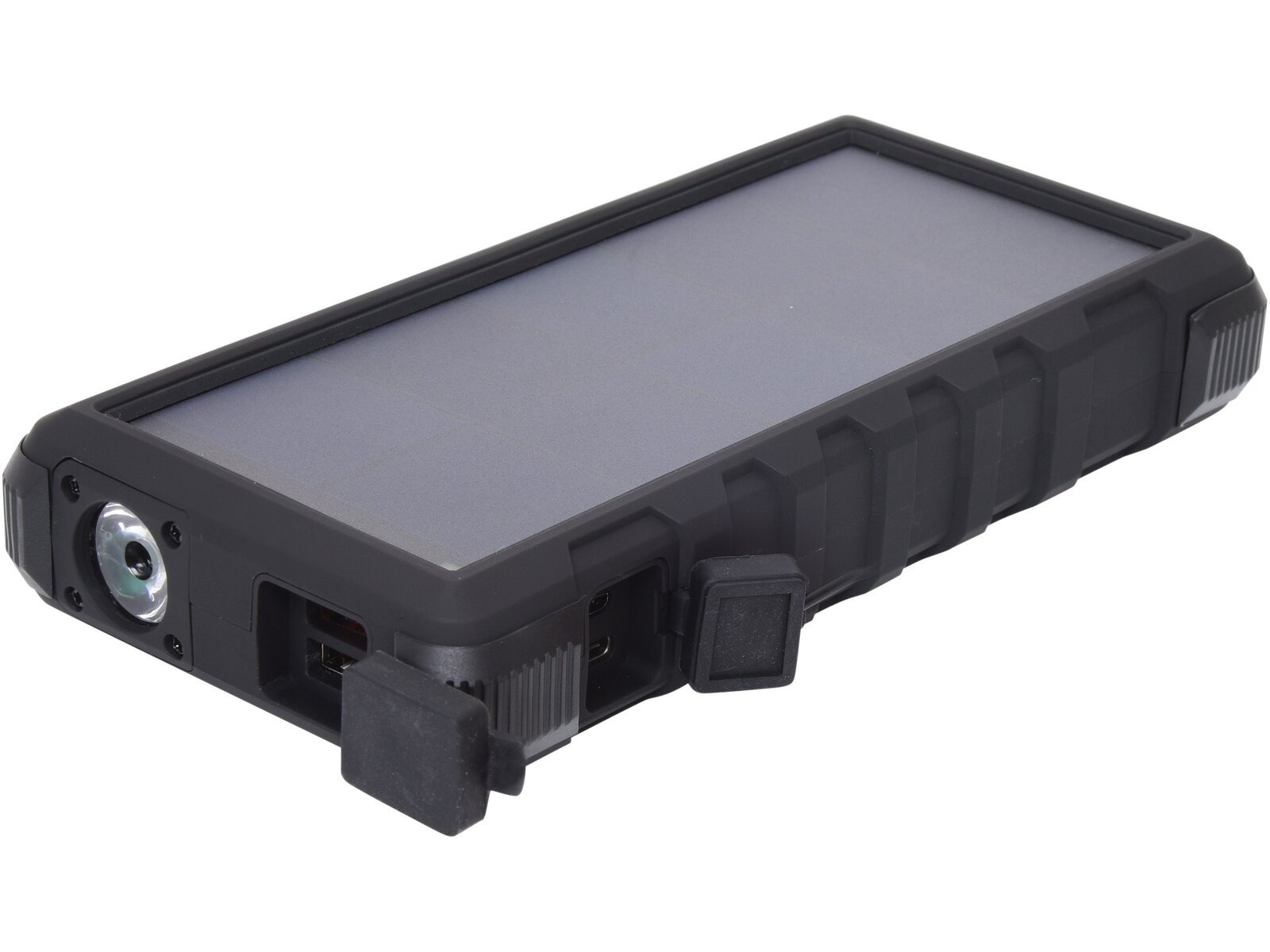 Outdoor Solar Powerbank 24000 draagbare batterij via USB-poort of ingebouwde zonnecellen opgeladen - Afbeelding 2