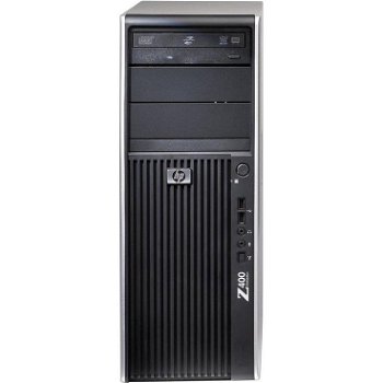 HP Z400 Workstation W3565 3.20GHz 8GB DDR3, 128GB SSD + 1TB HDD/DVDRW Quadro 2000 Win 10 Pro - 0