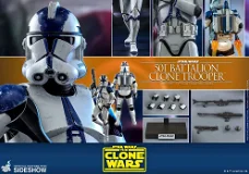 Hot Toys SW The Clone Wars Clone Trooper 501st TMS022 