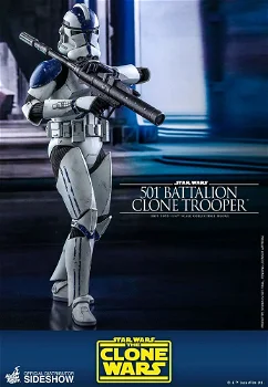 Hot Toys SW The Clone Wars Clone Trooper 501st TMS022 - 1