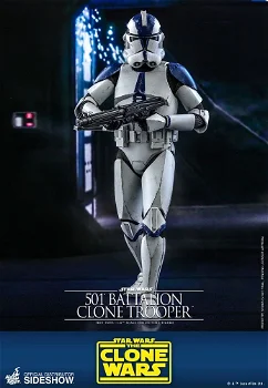 Hot Toys SW The Clone Wars Clone Trooper 501st TMS022 - 3