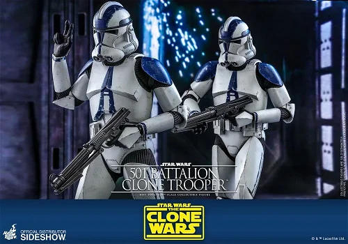 Hot Toys SW The Clone Wars Clone Trooper 501st TMS022 - 5