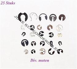 = 25 Wisselrad schijfjes / E clips =42935