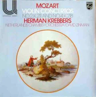 LP MOZART Herman Krebbers, David Zinman - 0