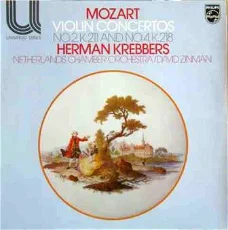 LP - MOZART - Herman Krebbers, David Zinman