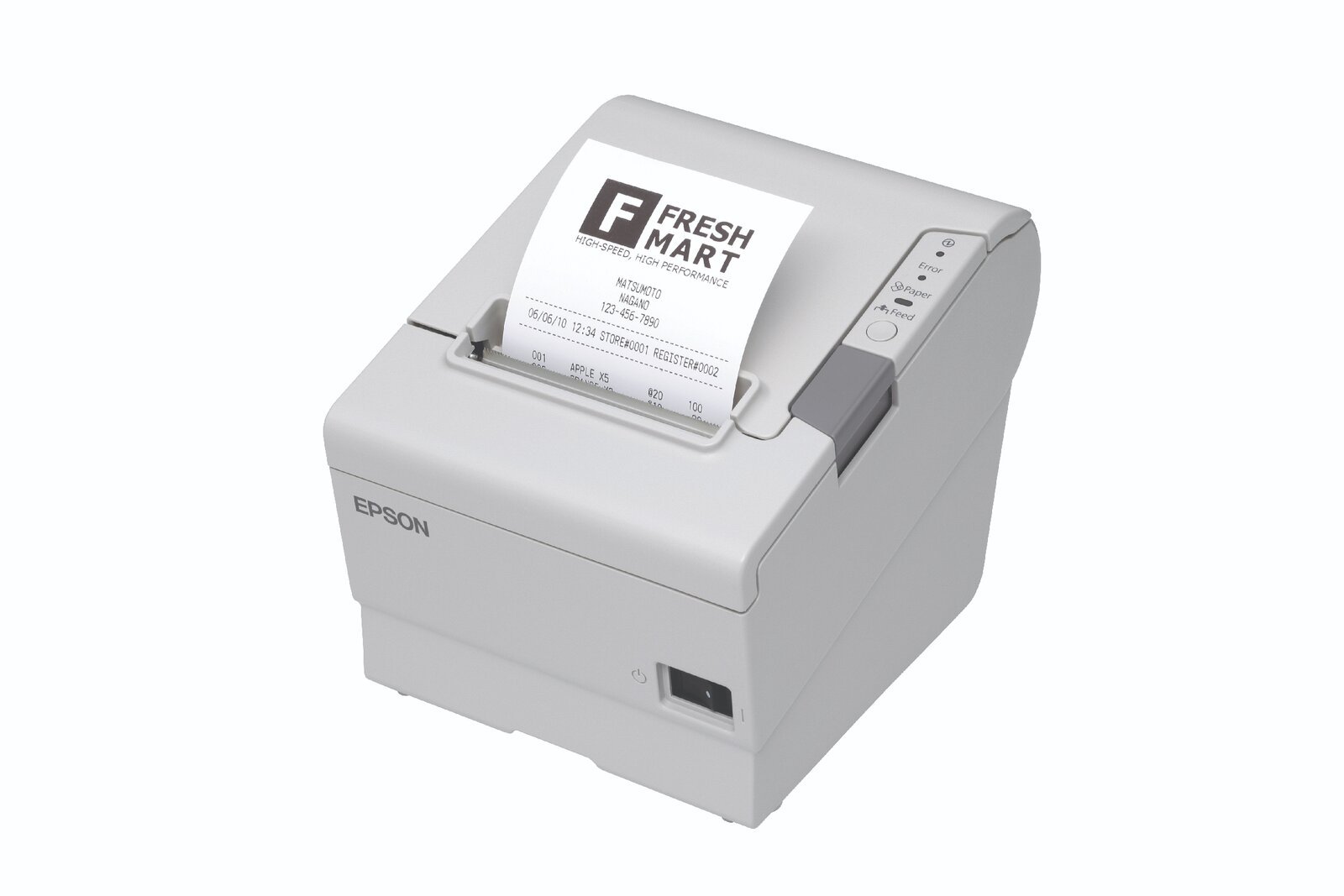 Epson TM-T88V USB Ethernet licht grijs C31CA85031E direct thermisch bonprinter - Afbeelding 3