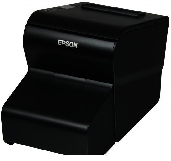 Epson TM-T88V-DT, USB, RS-232, Ethernet, PosReady 7, zwart bonprinter 31CC74722A0 - Afbeelding 2