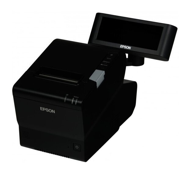 Epson TM-T88V-DT, USB, RS-232, Ethernet, PosReady 7, zwart bonprinter 31CC74722A0 - Afbeelding 5
