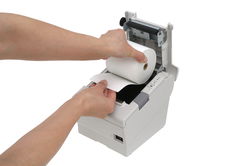 Epson TM-T88V USB WLAN licht grijs direct thermisch bonprinter C31CA85031B0