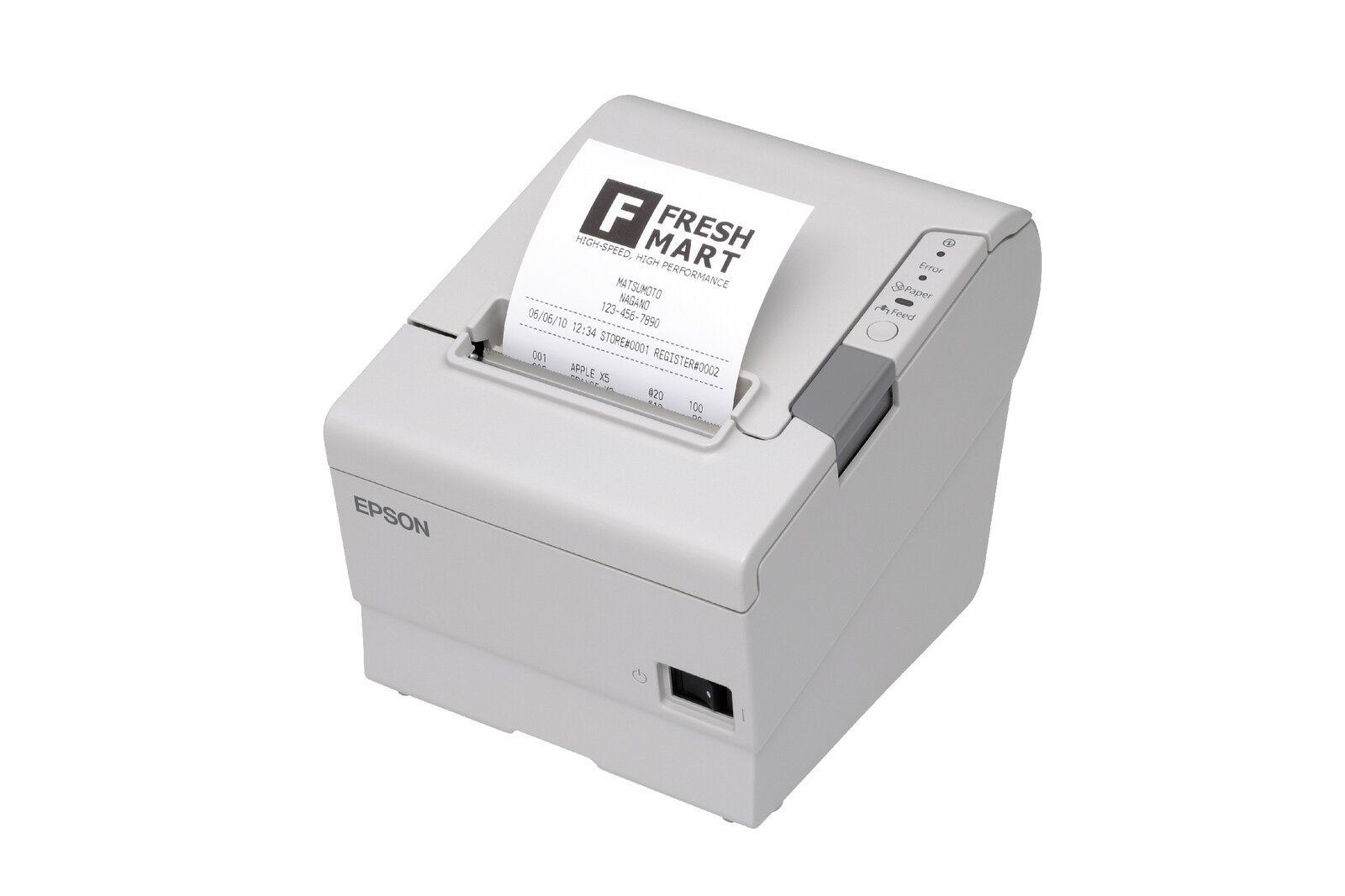 Epson TM-T88V USB WLAN licht grijs direct thermisch bonprinter C31CA85031B0 - Afbeelding 7