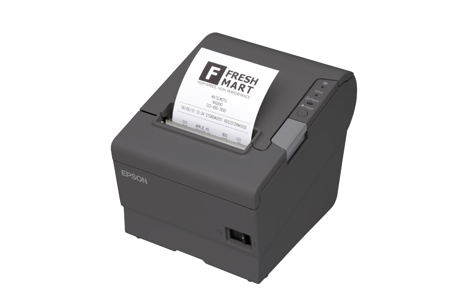 Epson TM-T88V USB BT (iOS) donkergrijs C31CA85953 direct thermisch bonprinter - Afbeelding 3