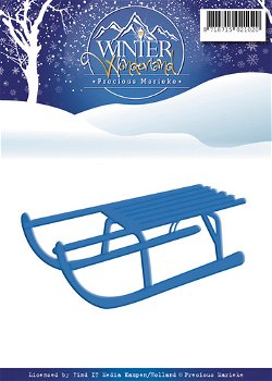 Precious Marieke Die Winter Wonderland - Sled PM10049 - 0