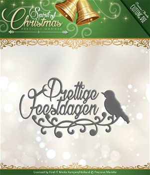 Precious Marieke Die - Spirit of Christmas - Prettige Feestdagen PM10072 - 0