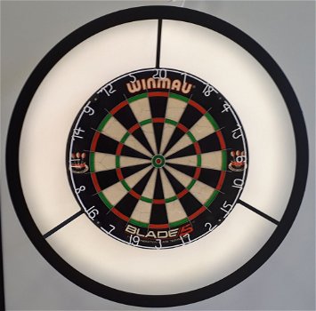 Dartbord led verlichting geen schaduw meer op Uw bord - 0