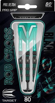 Target steeltip darts Rob Cross Black 80% tungsten - 4