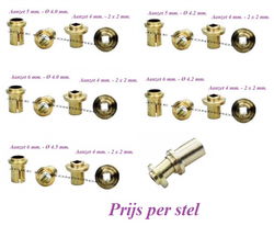 Uur / Minuut wijzer bus = Franse pendule =35729