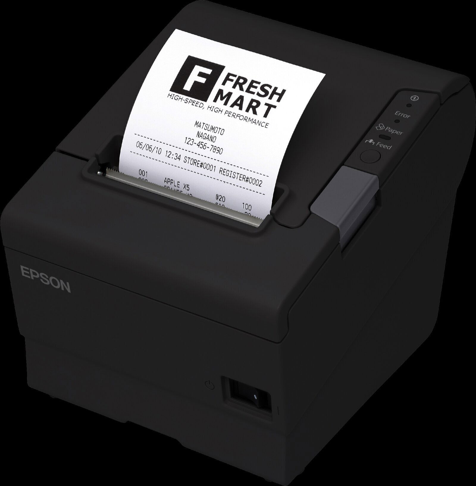 Epson TM-T88V USB RS232 zwart C31CA85033A1 direct thermisch bonprinter - nr. 1