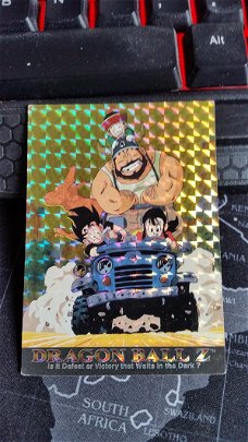 1996 Dragon Ball Z Prism Foil Hologram Trading Card- Goku's  NM