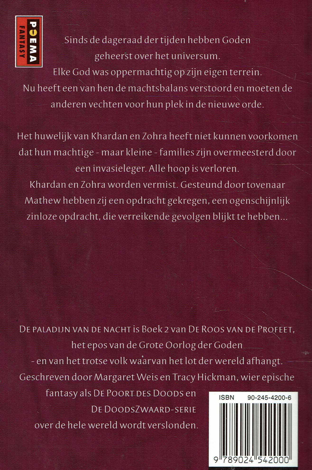 Weis & Hickman = Paladijn van de nacht - roos v.d profeet 2 - Afbeelding 2