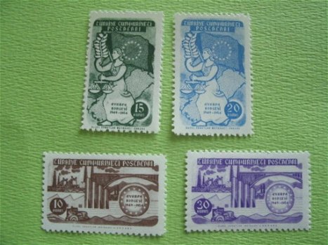 Turkije 1954 Cept Meeloper mi 1391-1394 Postfris - 0