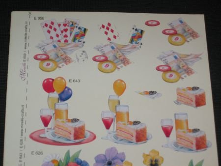 3D Knipvel (A4) --- MIREILLE --- Nr. EEE05 --- Diverse afbeeldingen - Afbeelding 2