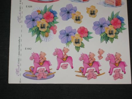 3D Knipvel (A4) --- MIREILLE --- Nr. EEE05 --- Diverse afbeeldingen - Afbeelding 3