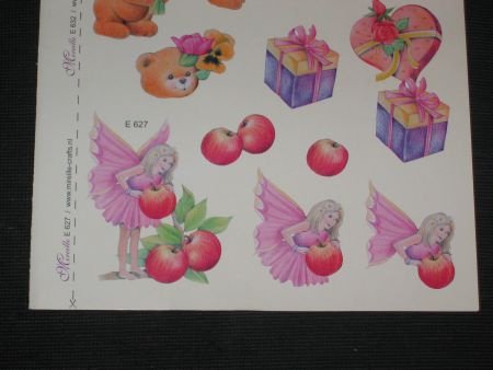 3D Knipvel (A4) --- MIREILLE --- Nr. EEE01 --- Diverse afbeeldingen - Afbeelding 3