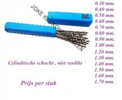 HSS Spiraalboor = A&F Zwitserland = kwaliteit=32531