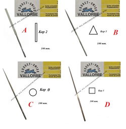 1e Kwaliteit precisie naaldvijl = Vallorbe Swiss=42014
