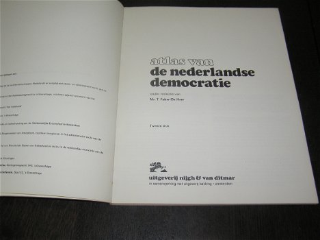 Atlas van de Nederlandse democratie - 2