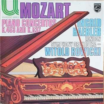 Witold Rowicki - Mozart / Ingrid Haebler ‎– Piano Concertos K.453 And K.537 (LP) - 0