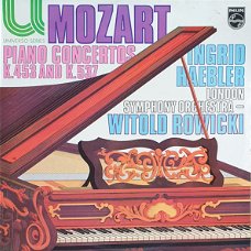 Witold Rowicki  -  Mozart / Ingrid Haebler ‎– Piano Concertos K.453 And K.537  (LP)