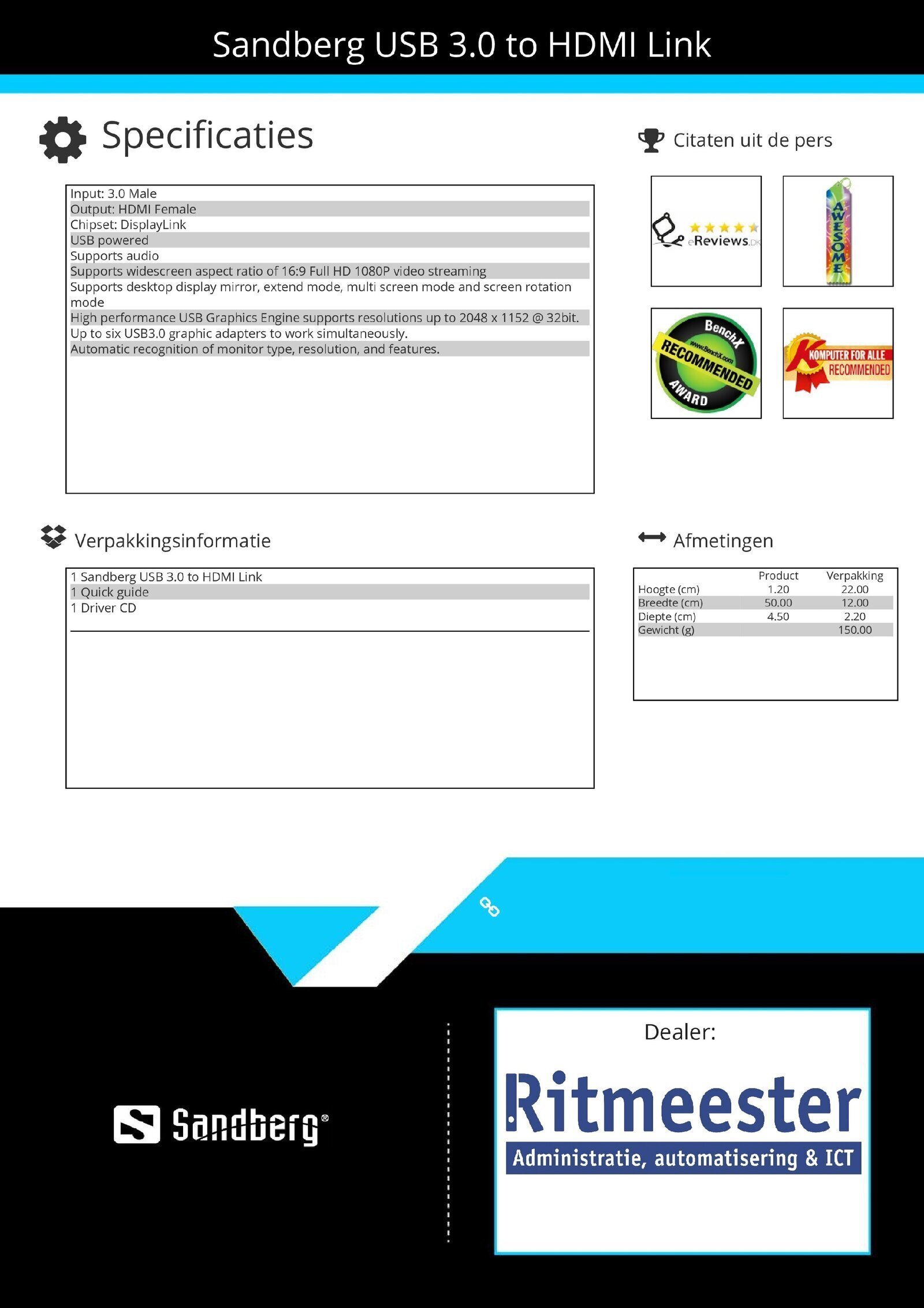 USB 3.0 to HDMI Link - Afbeelding 3