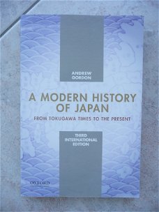 A modern history of Japan van Andrew Gordon 3de editie.