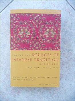 Sources of Japanese tradition 1600 to 2000 Volume 2. - 0