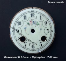 Wijzerplaat =Franse pendule =41475