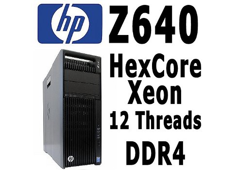 HP Z640 Workstation E5-2620 v3 HexCore 3.2Ghz 16GB SSD Win10 - 0