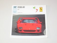 Prentje Ferrari F40 1987