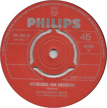 Het Residentie-Orkest - Wilhelmus Van Nassouwe (1965) - 3