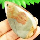 55x32x7mm natural U.S.A Picasso Jasper druppelvormige kettinghanger,
