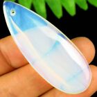 50x20x6mm Opal Opalite druppelvormige kettinghanger,